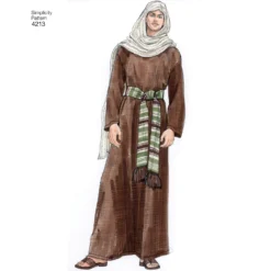 Simplicity Pattern 4213 Adult Costumes 12 Simplicity Pattern 4213 Adult Costumes -Sewing Supplies Store S4213 product hires 03 scaled