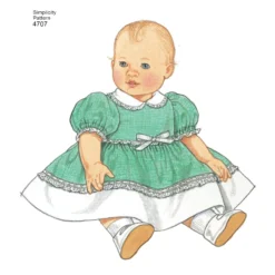 Simplicity Pattern 4707 Doll Clothes -Sewing Supplies Store S4707 product hires 05 scaled