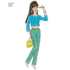 Simplicity Pattern 4719 OS Doll Clothes -Sewing Supplies Store S4719 product hires 06 scaled