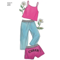 Simplicity Pattern 5276 OS Doll Clothes -Sewing Supplies Store S5276 product hires 04 scaled