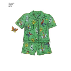 Simplicity Pattern 5276 OS Doll Clothes -Sewing Supplies Store S5276 product hires 06 scaled