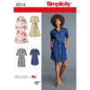 Simplicity Pattern 8014 Women's Shirt Dress