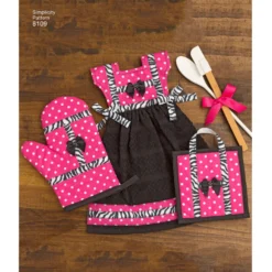 Simplicity Pattern 8109 OS Towel Dresses, Pot Holders And Oven Mitts -Sewing Supplies Store S8109 product hires 03 scaled