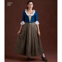 Simplicity Pattern 8161 Women's 18th Century Costumes -Sewing Supplies Store S8161 product hires 03 scaled