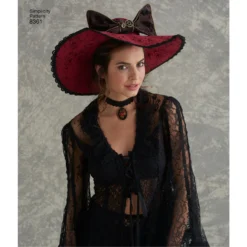 Simplicity Pattern 8361 Hats In Three Sizes: S (21"), M (22"), L (23") -Sewing Supplies Store S8361 product hires 04 scaled