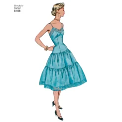 Simplicity Pattern 8456 Women’s Vintage Petticoat And Slip -Sewing Supplies Store S8456 product hires 02 scaled
