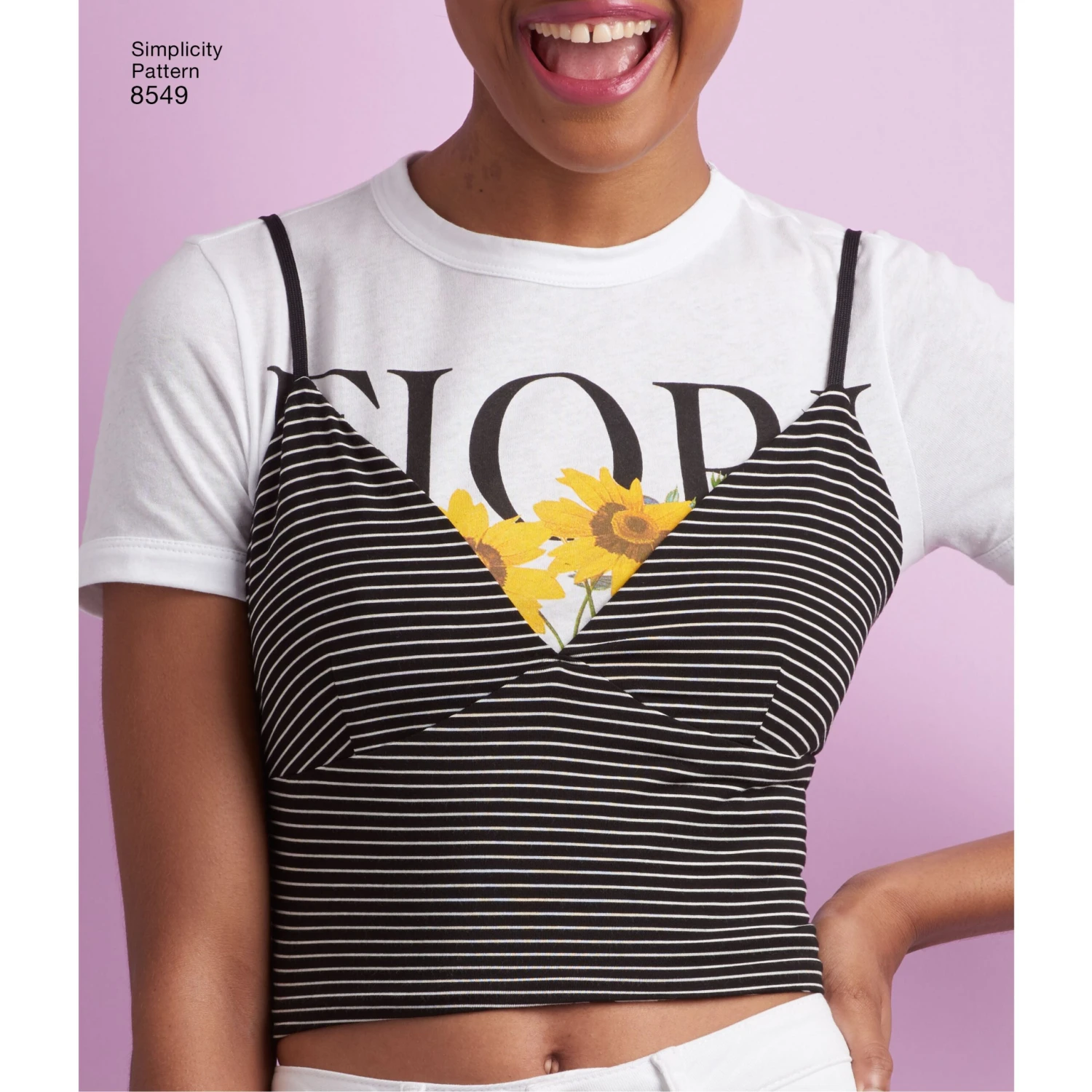 Simplicity Pattern 8549 Women’s' Bra Tops 7 Simplicity Pattern 8549 Women’s' Bra Tops - Image 7