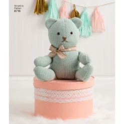Simplicity Pattern 8716 Stuffed Animals -Sewing Supplies Store S8716 product hires 05 scaled