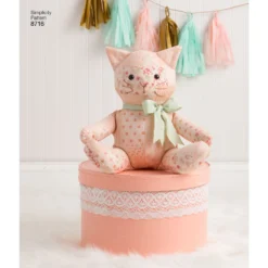Simplicity Pattern 8716 Stuffed Animals -Sewing Supplies Store S8716 product hires 07 scaled