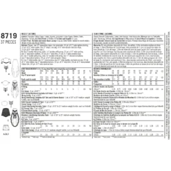 Simplicity Pattern 8719 Women's Costumes -Sewing Supplies Store S8719 envelope back scaled