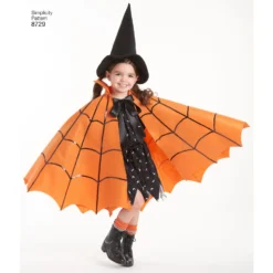 Simplicity Pattern 8729 Child's Cape Costumes -Sewing Supplies Store S8729 product hires 03 scaled