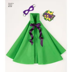 Simplicity Pattern 8729 Child's Cape Costumes -Sewing Supplies Store S8729 product hires 05 scaled