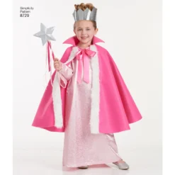 Simplicity Pattern 8729 Child's Cape Costumes -Sewing Supplies Store S8729 product hires 07 scaled
