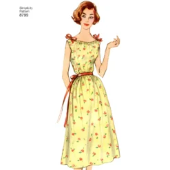 Simplicity Pattern 8799 Misses' Vintage Nightgowns 7 Simplicity Pattern 8799 Misses' Vintage Nightgowns -Sewing Supplies Store S8799 product hires 02 scaled