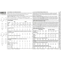 Simplicity Pattern 8803 Girls And Misses Set Of Lounge Pants And Shirt 9 Simplicity Pattern 8803 Girls And Misses Set Of Lounge Pants And Shirt -Sewing Supplies Store S8803 envelope back scaled