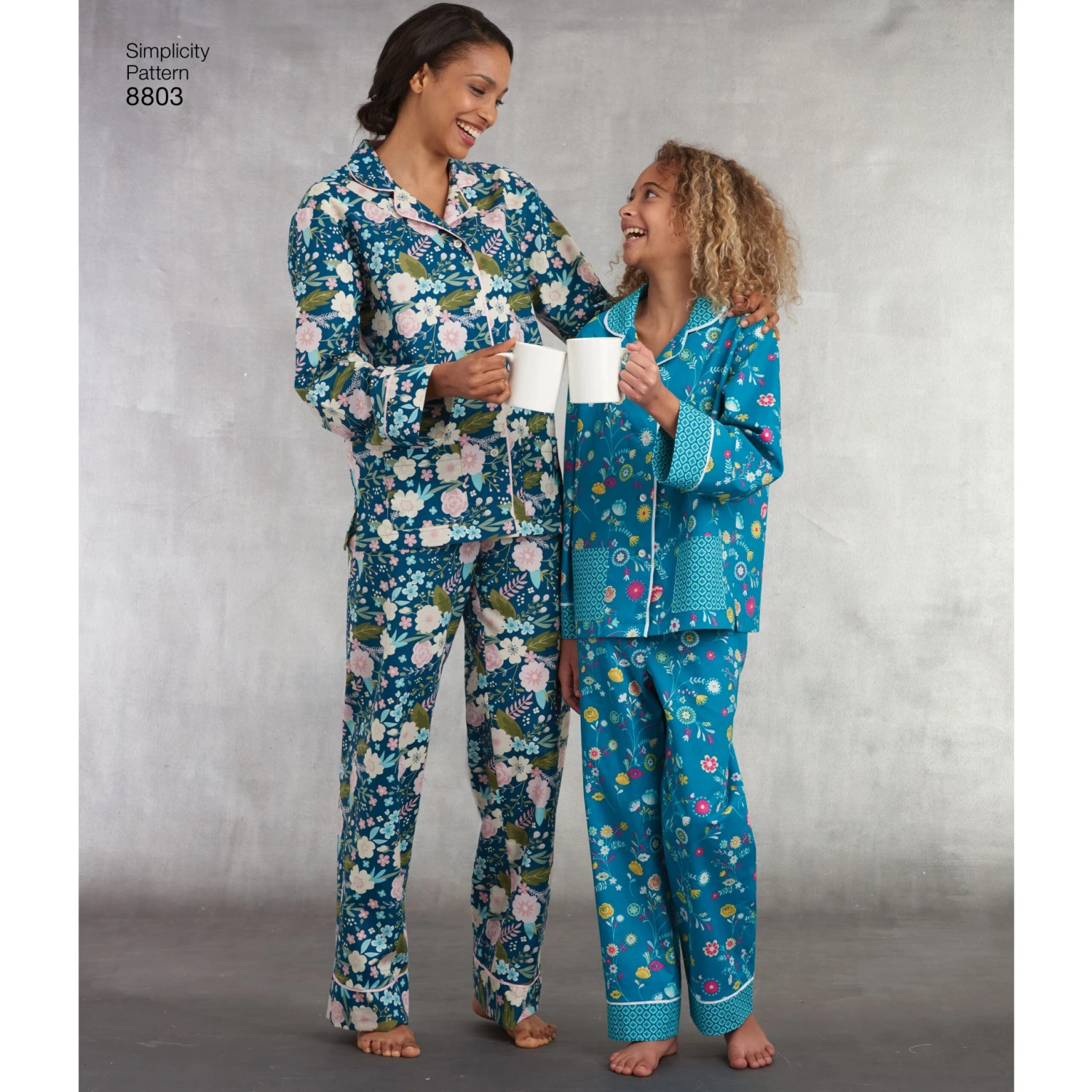 Simplicity Pattern 8803 Girls And Misses Set Of Lounge Pants And Shirt 2 Simplicity Pattern 8803 Girls And Misses Set Of Lounge Pants And Shirt - Image 2