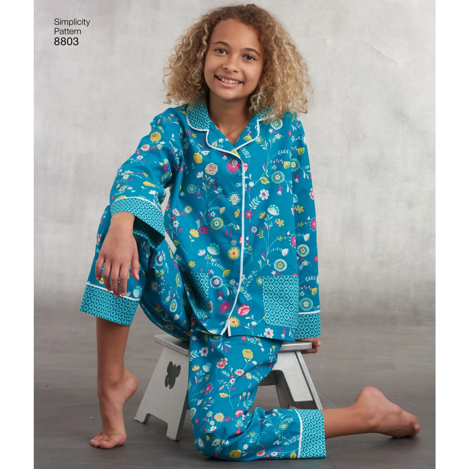 Simplicity Pattern 8803 Girls And Misses Set Of Lounge Pants And Shirt 4 Simplicity Pattern 8803 Girls And Misses Set Of Lounge Pants And Shirt - Image 4