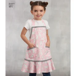 Simplicity Pattern 8815 Child's And Misses' Apron -Sewing Supplies Store S8815 product hires 02 scaled