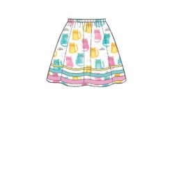 Simplicity Pattern 8961 Children's, Girls', And Dolls' Skirts -Sewing Supplies Store S8961 product hires 08 scaled