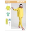 Simplicity Pattern 9020 Misses' Sleepwear Knit Tops, Pants, Shorts & Accessories