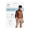 Simplicity Pattern 9087 Men's Steampunk Corset Vests