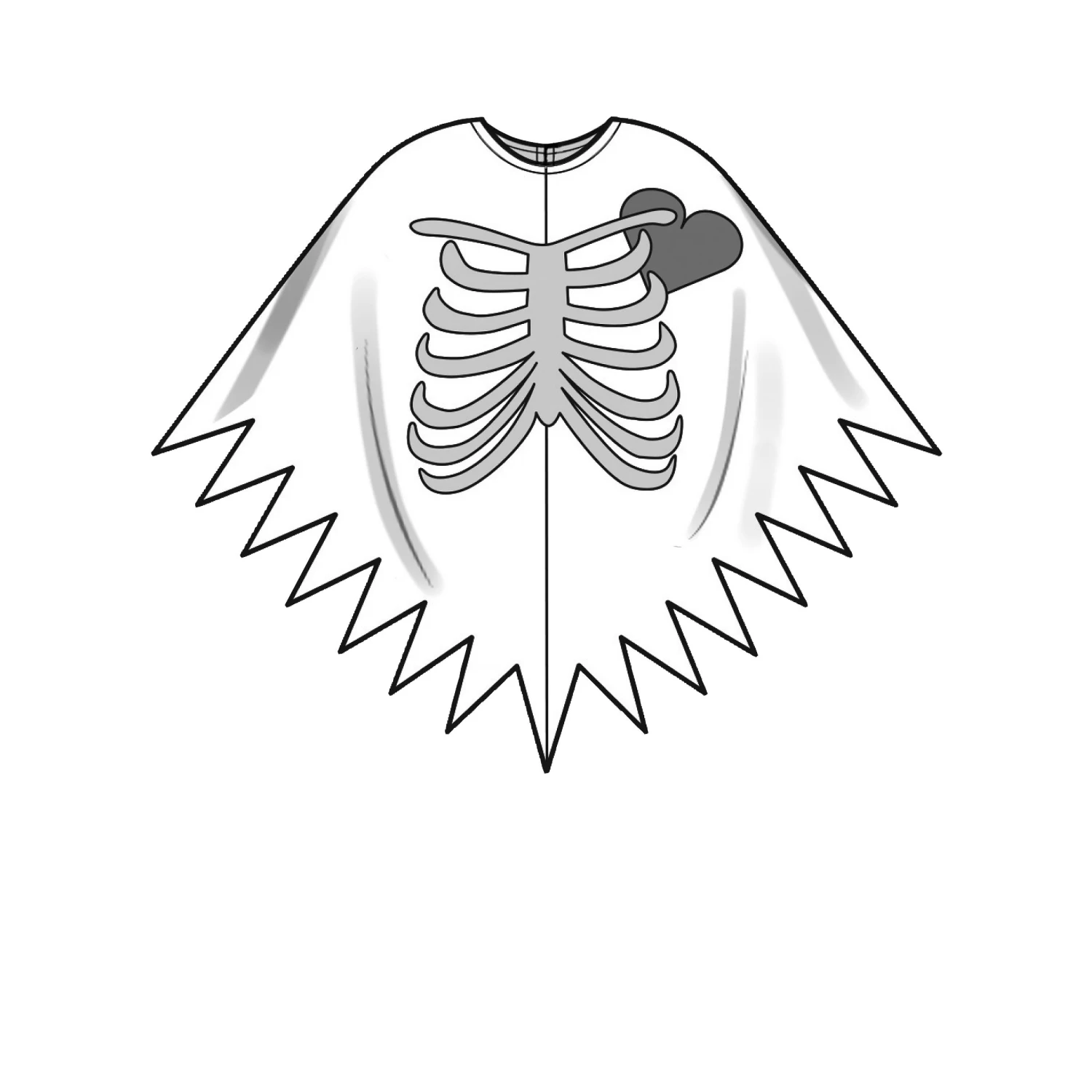 Simplicity Pattern 9169 Misses' Character Poncho Costumes 3 Simplicity Pattern 9169 Misses' Character Poncho Costumes - Image 3