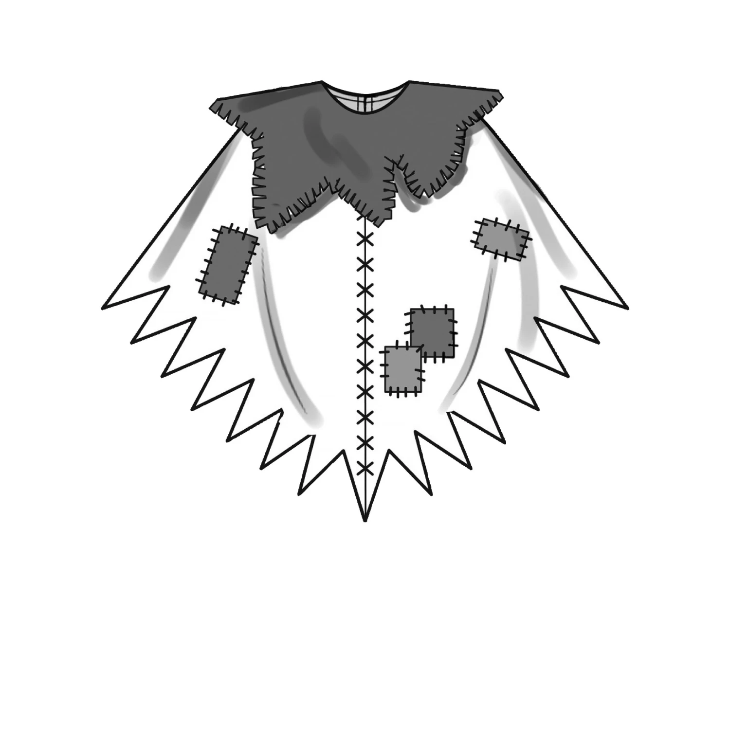 Simplicity Pattern 9169 Misses' Character Poncho Costumes 4 Simplicity Pattern 9169 Misses' Character Poncho Costumes - Image 4