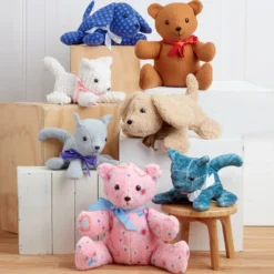 Simplicity Pattern 9360 Plush Animals 6 Simplicity Pattern 9360 Plush Animals -Sewing Supplies Store S9360 01 scaled