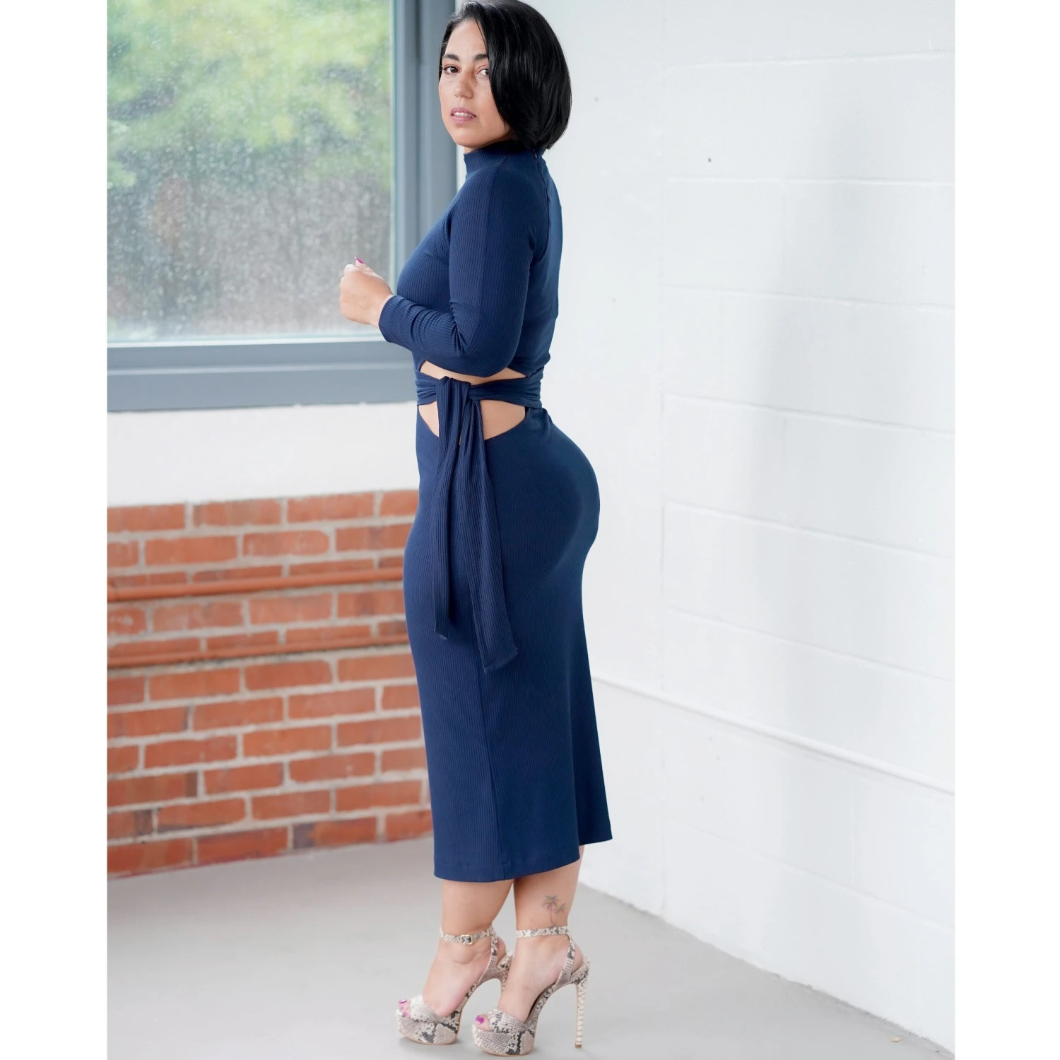 Simplicity Pattern 9370 Misses Knit Dress 3 Simplicity Pattern 9370 Misses Knit Dress - Image 3