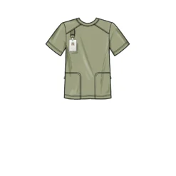Simplicity Pattern 9387 Unisex Knit Scrubs -Sewing Supplies Store S9387 02 scaled
