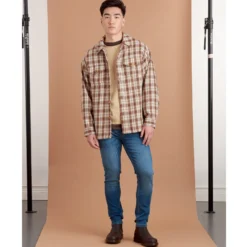 Simplicity Pattern 9388 Unisex Shirt Jackets -Sewing Supplies Store S9388 06 scaled