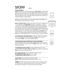 Simplicity Pattern 9399 Roman Hades & Valances 11 Simplicity Pattern 9399 Roman Hades & Valances -Sewing Supplies Store S9399 envelope back scaled