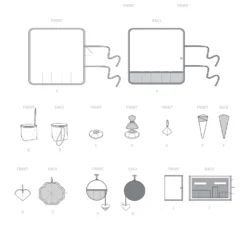 Simplicity Pattern 9404 Sewing Room Accessories 17 Simplicity Pattern 9404 Sewing Room Accessories -Sewing Supplies Store S9404 line art scaled
