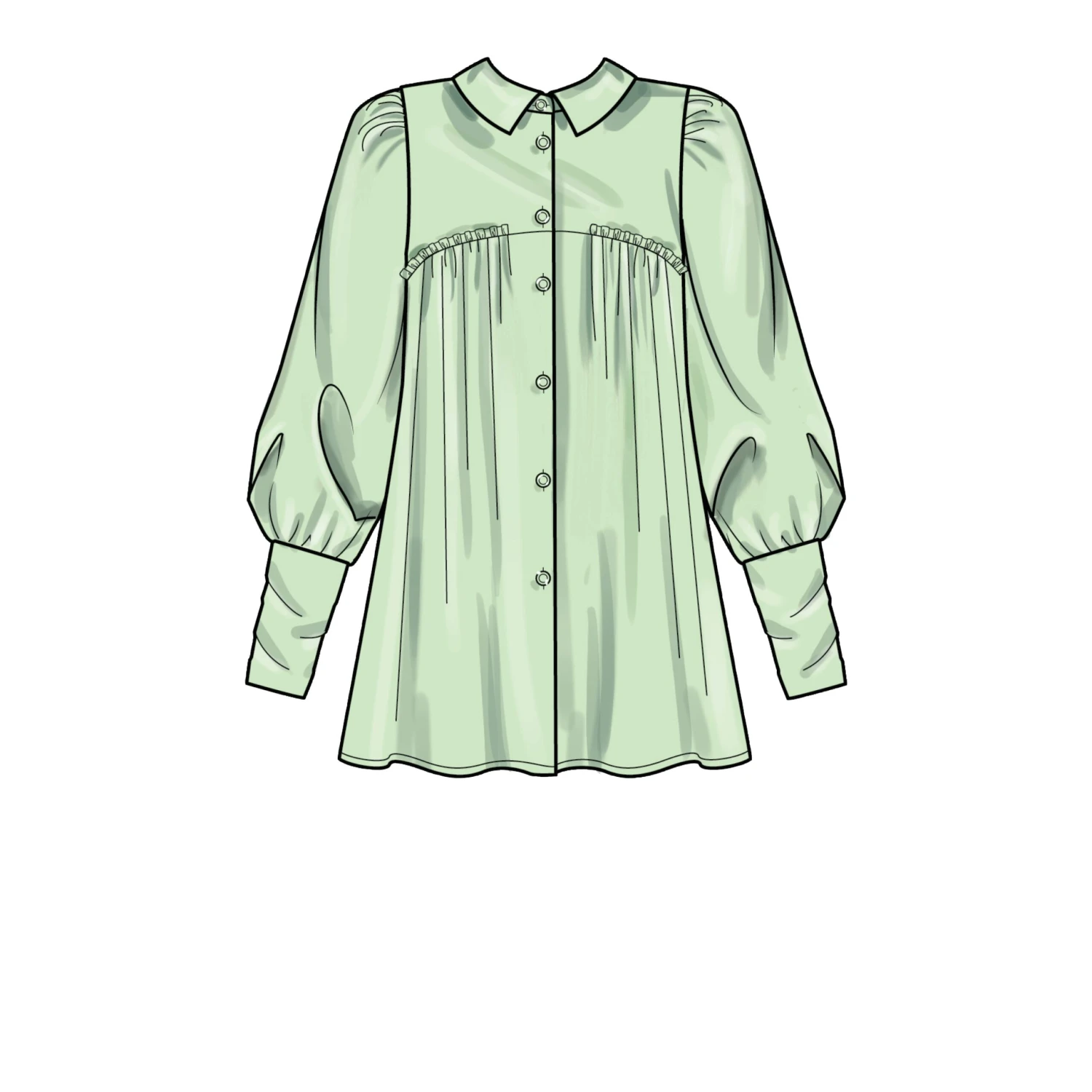 Simplicity Sewing Pattern S9467 Misses' Tops 7 Simplicity Sewing Pattern S9467 Misses' Tops - Image 7