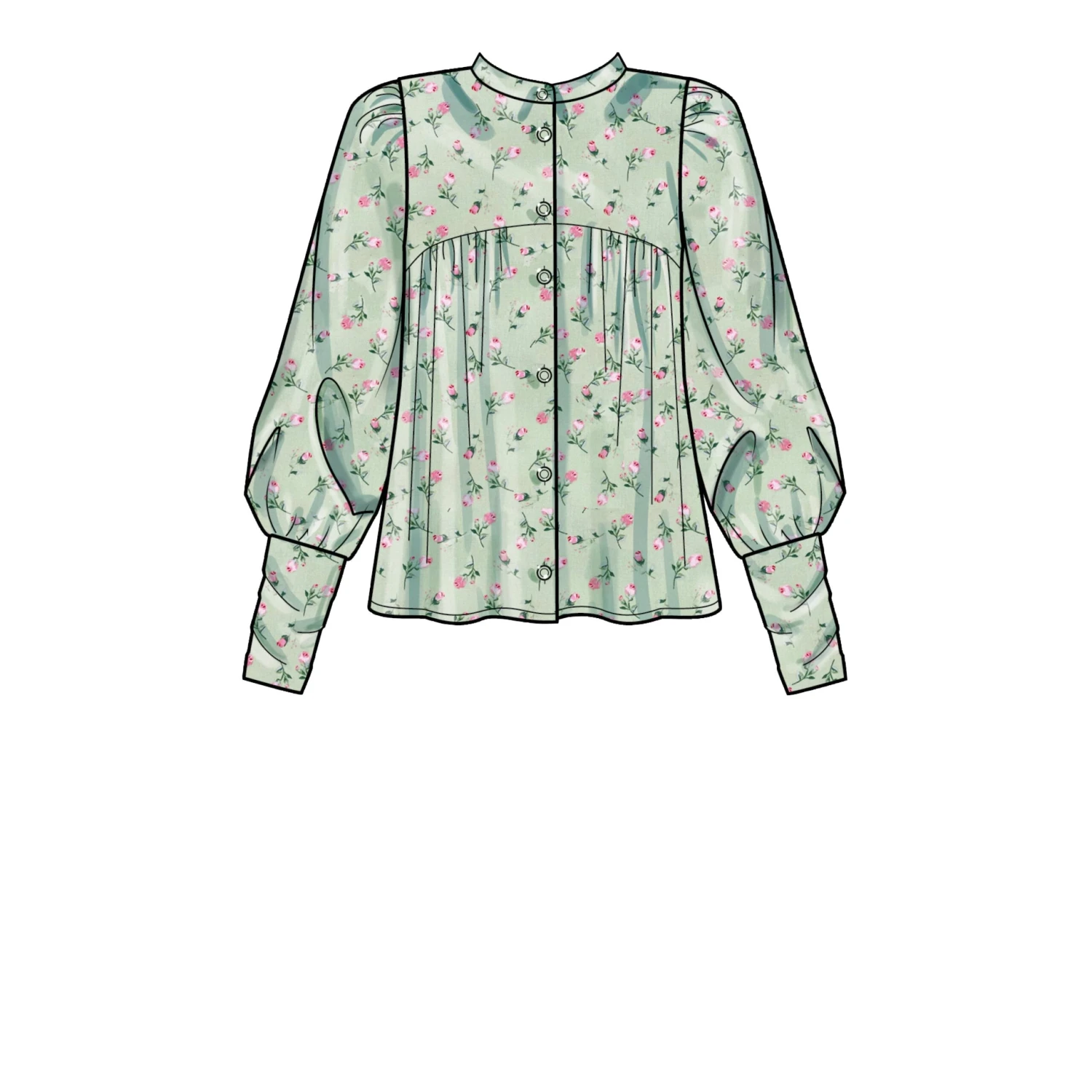 Simplicity Sewing Pattern S9467 Misses' Tops 8 Simplicity Sewing Pattern S9467 Misses' Tops - Image 8