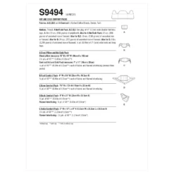 Simplicity Sewing Pattern S9494 Hot And Cold Comfort Packs -Sewing Supplies Store S9494 envelope back scaled