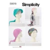 Simplicity SS9519 Head Wraps And Hats