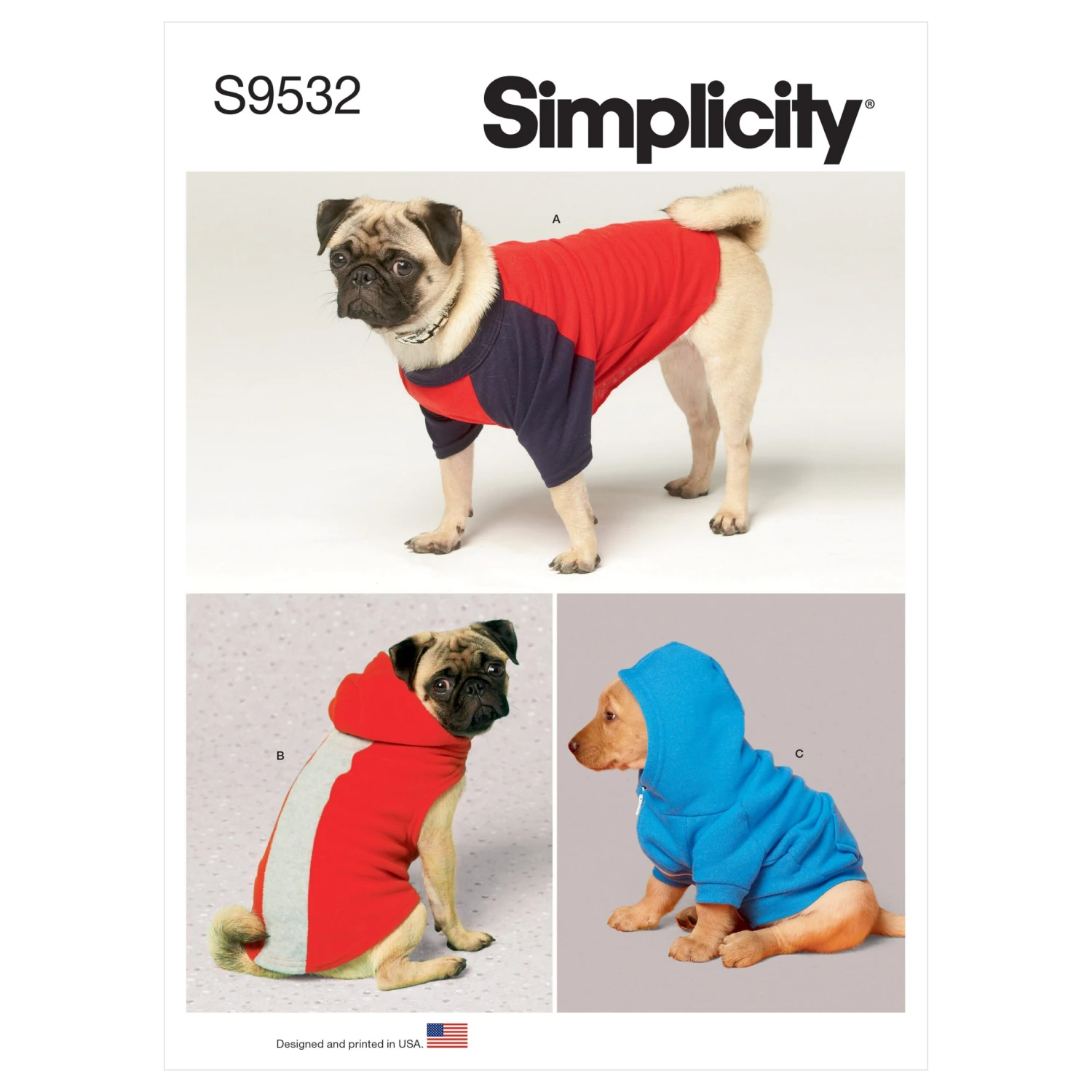 Simplicity SS9532 Pet Clothes 1 Simplicity SS9532 Pet Clothes