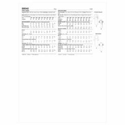 Simplicity SS9540 Women's Dresses 13 Simplicity SS9540 Women's Dresses -Sewing Supplies Store S9540 envelope back scaled