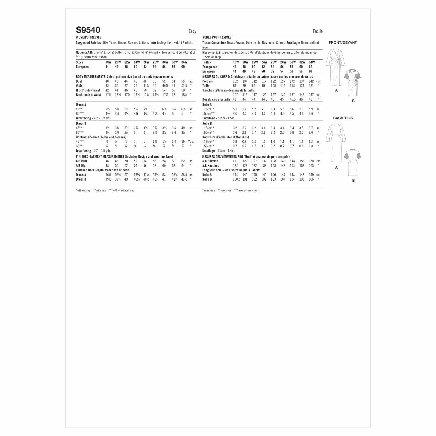 Simplicity SS9540 Women's Dresses 7 Simplicity SS9540 Women's Dresses - Image 7