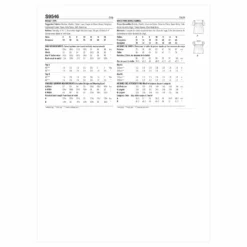 Simplicity SS9546 Misses' Tops -Sewing Supplies Store S9546 envelope back scaled