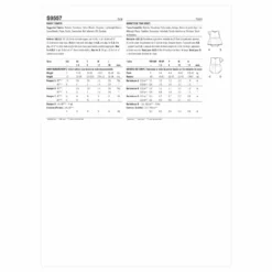 Simplicity SS9557 Babies' Romper -Sewing Supplies Store S9557 envelope back scaled