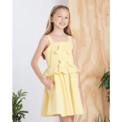 Simplicity SS9560 Child/Girl Dress, Top, Skirt -Sewing Supplies Store S9560 product hires 05 scaled