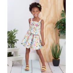 Simplicity SS9560 Child/Girl Dress, Top, Skirt -Sewing Supplies Store S9560 product hires 06 scaled