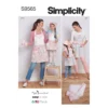 Simplicity SS9565 Child/Miss Apron, Accessories