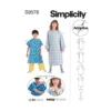Simplicity Pattern SS9578 Children's, Girls' And Boys' Recovery Gowns And Pants