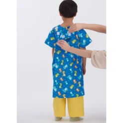 Simplicity Pattern SS9578 Children's, Girls' And Boys' Recovery Gowns And Pants -Sewing Supplies Store S9578 product hires 04 scaled