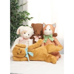 Simplicity Pattern SS9583 Poseable Plush Animals By Elaine Heigl -Sewing Supplies Store S9583 product hires 01 scaled