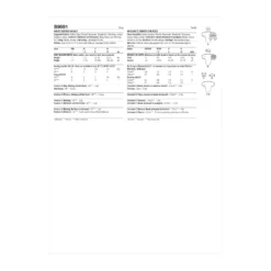 Simplicity Pattern SS9591 Babies' Buntings And Hats -Sewing Supplies Store S9591 envelope back scaled