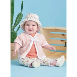 Simplicity Pattern SS9616 Babies' Tee-Shirts, Jacket, Pants And Hat -Sewing Supplies Store S9616 product hires 01 scaled